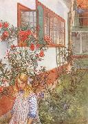 Carl Larsson Ingrid W. France oil painting artist